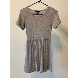 grey sweater dress